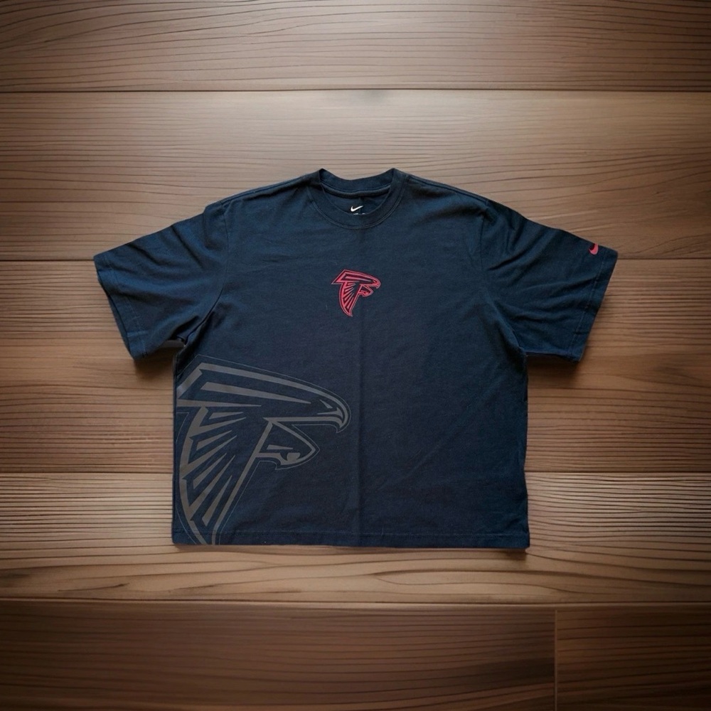 Nike Atlanta Falcons Women’s Size Large NFL Team Apparel T-Shirt Black NWT
